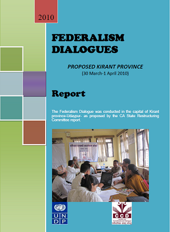 Nepal: Proposed Kirant Province (30 March-1 April 2010) Report