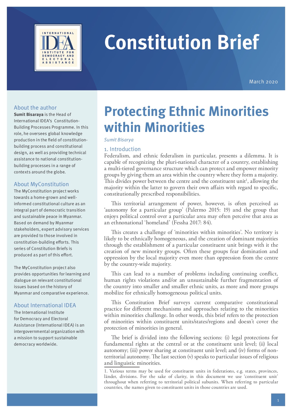 Protecting Ethnic Minorities within Minorities