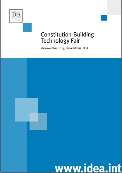 Constitution-Building Technology Fair 2015 - Final Report