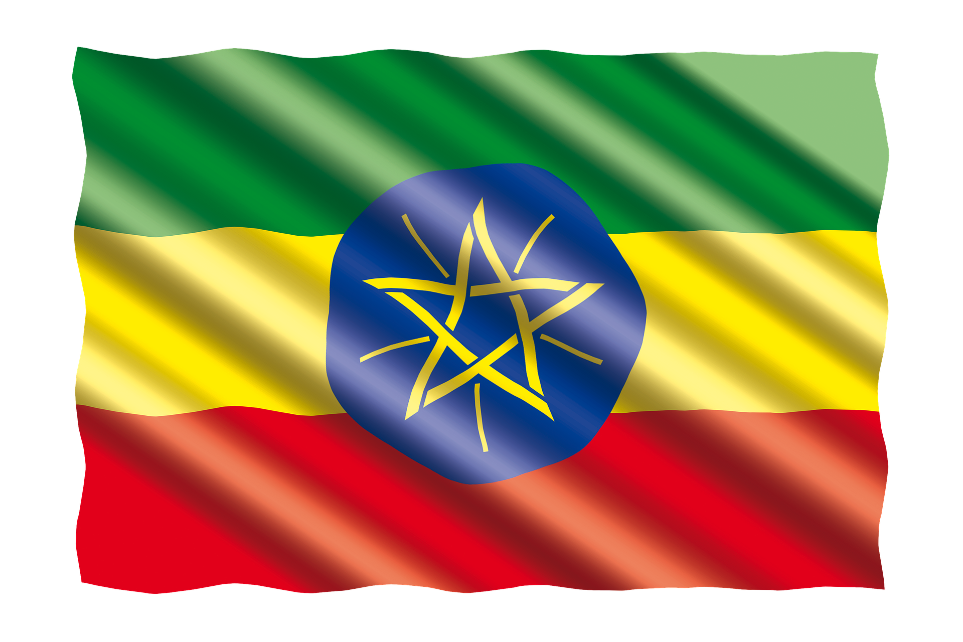 Ethiopian flag (photo credit: pixabay)