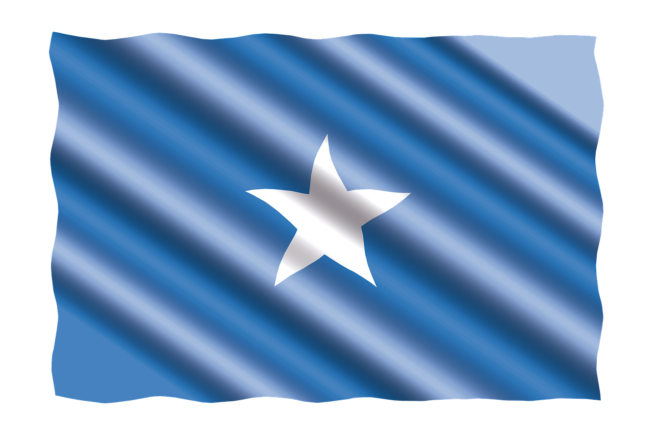 Flag of Somalia (photo credit: jorono via pixabay)