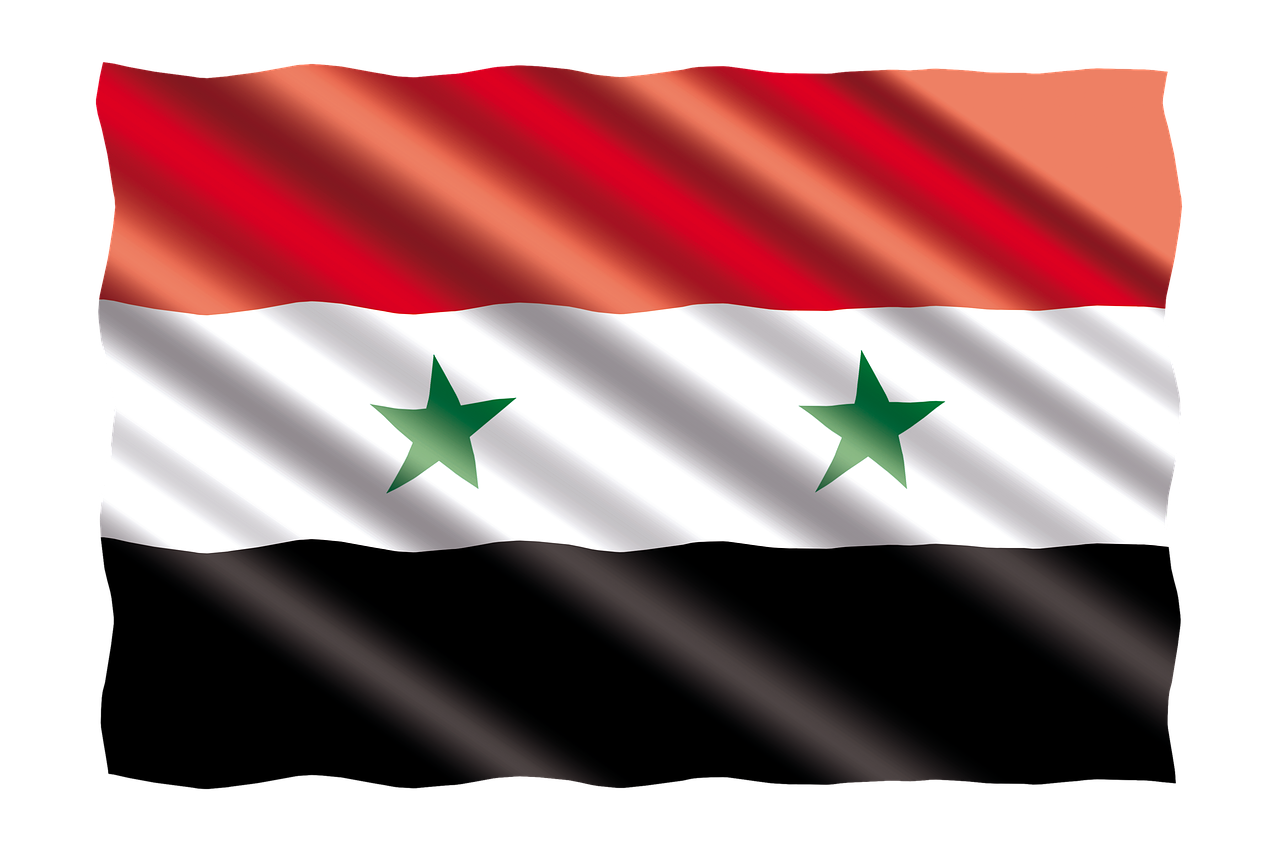 Flag of Syria (photo credit: jorono via pixabay)