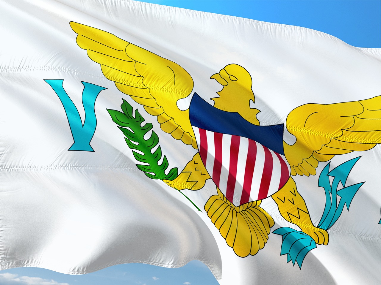 Flag of United States Virgin Islands (photo credit: jorono via pixabay)