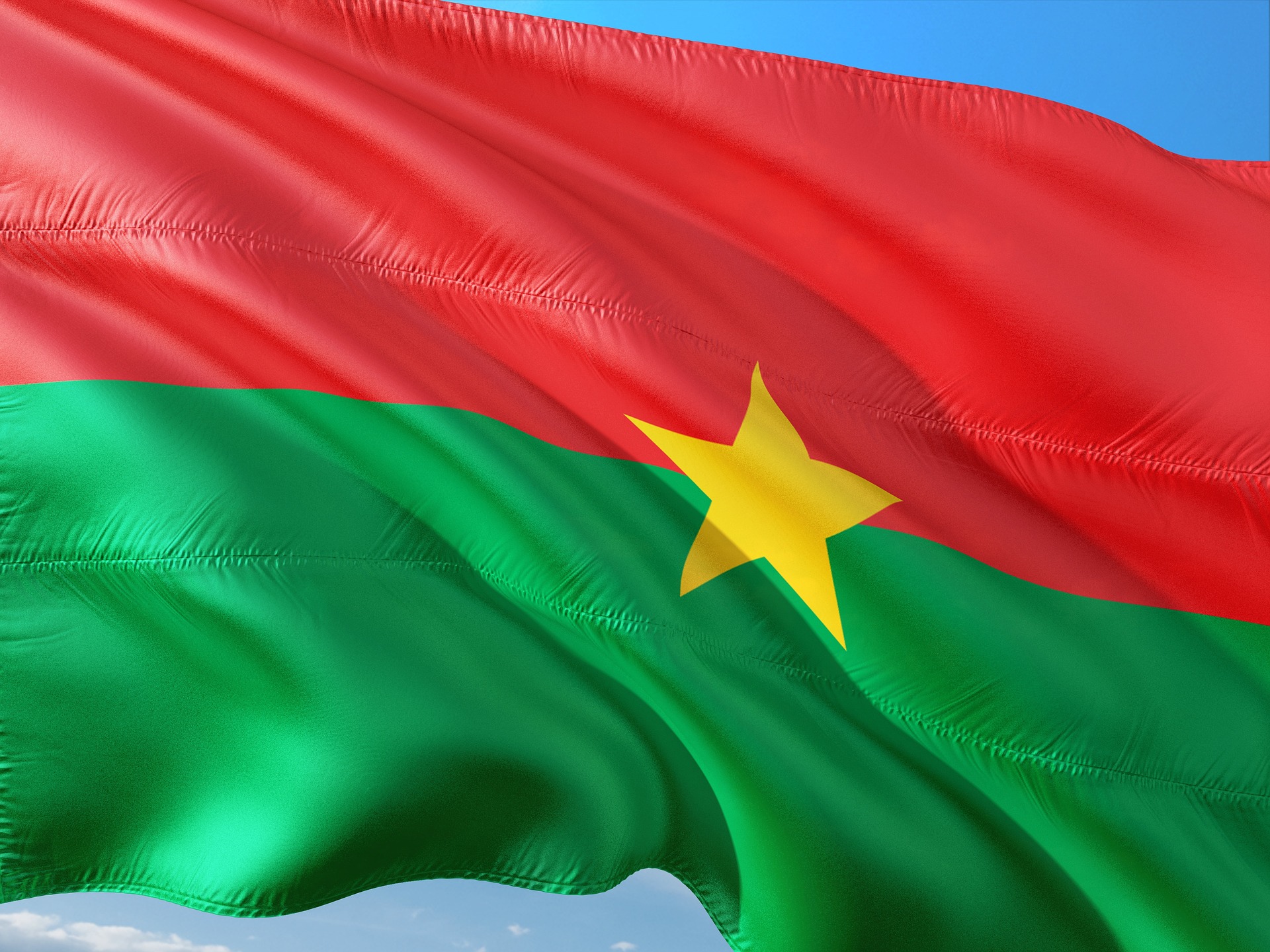 Flag of Burkina Faso (photo credit: pixabay)