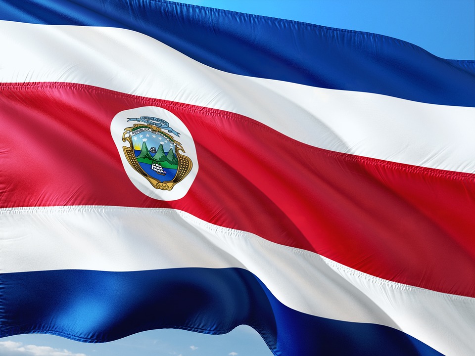 Flag of Costa Rica (photo credit: jorono / pixabay)