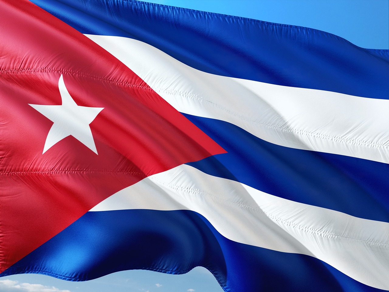 Flag of Cuba (photo credit: jorono via pixabay) Flag of Cuba (photo credit: jorono via pixabay)