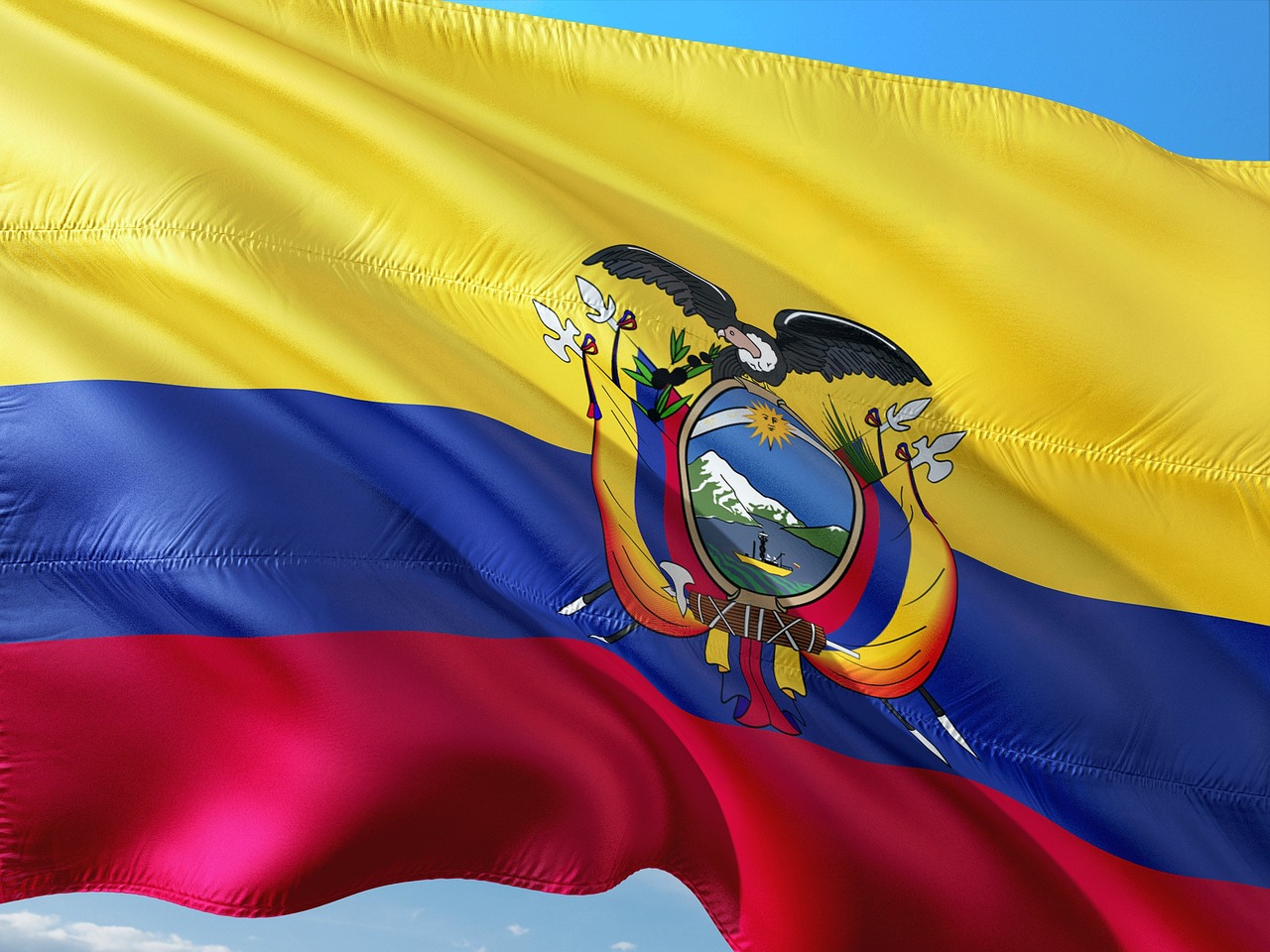 Flag of Ecuador (photo credit: jorono via pixabay)