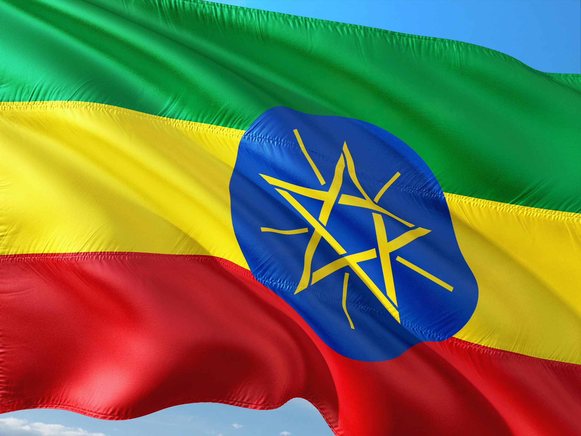 Ethiopian flag (photo credit: pixabay)