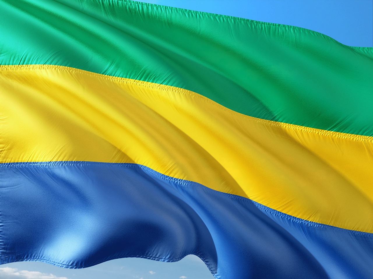 Flag of Gabon (photo credit: jorono via pixabay)