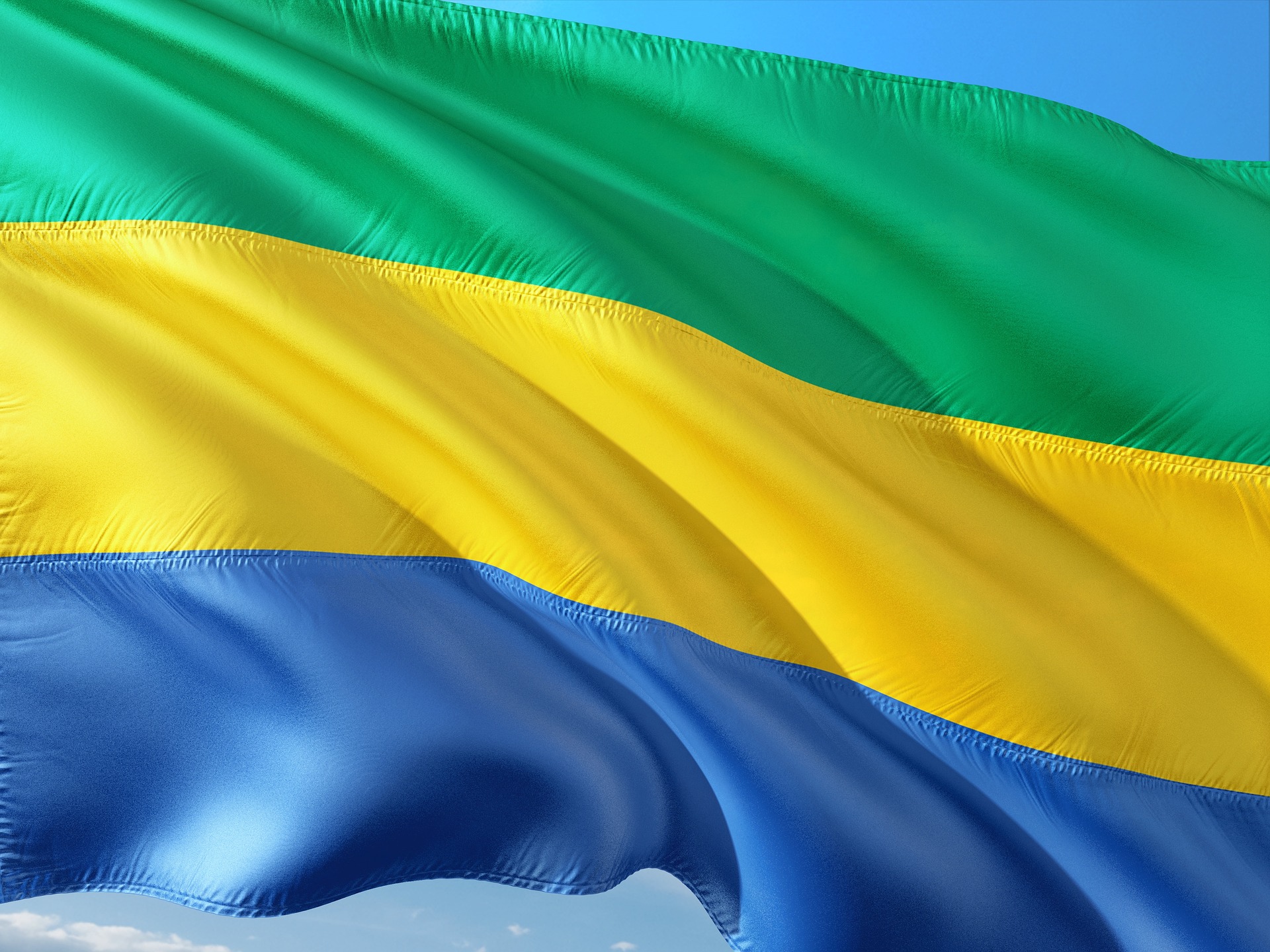 Flag of Gabon (photo credit: pixabay)