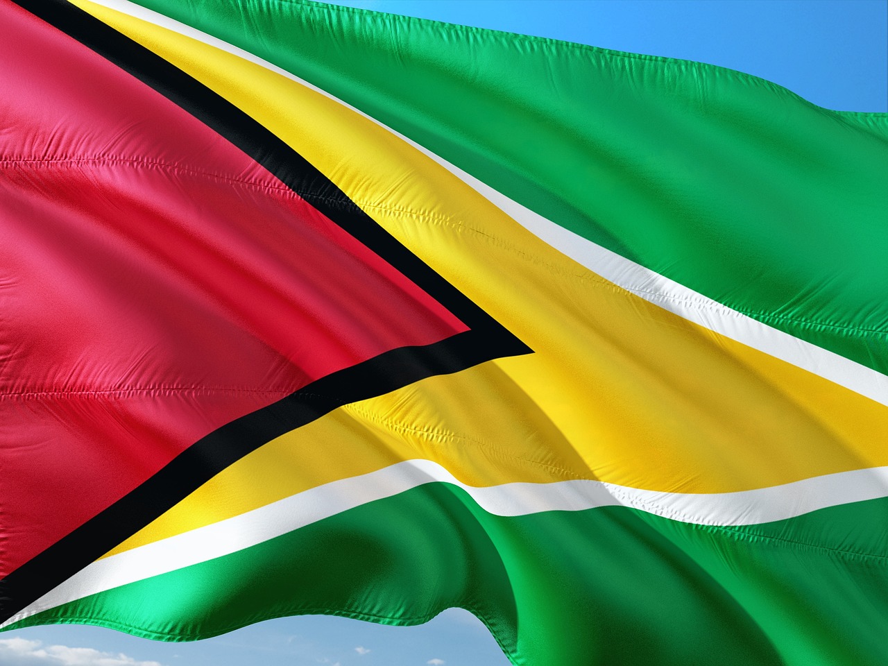 Flag of Guyana (photo credit: jorono via pixabay) Flag of Guyana (photo credit: jorono via pixabay)