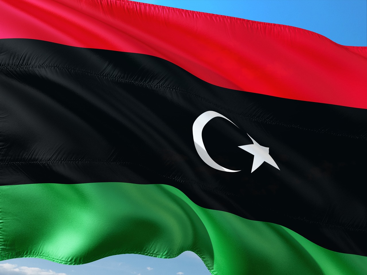 Flag of Libya (photo credit: jorono via pixabay)