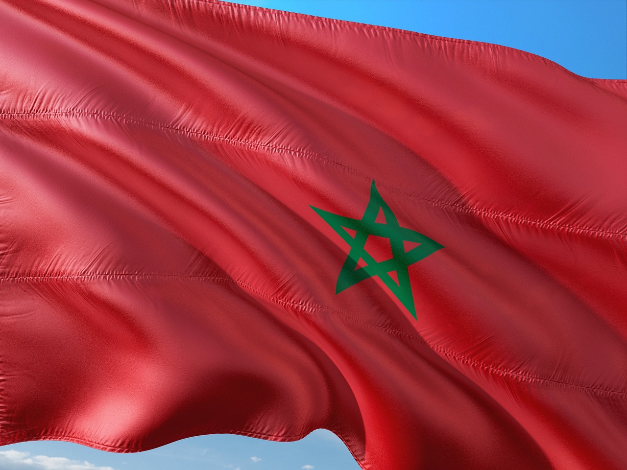 Flag of Morocco (photo credit: jorono via pixabay)