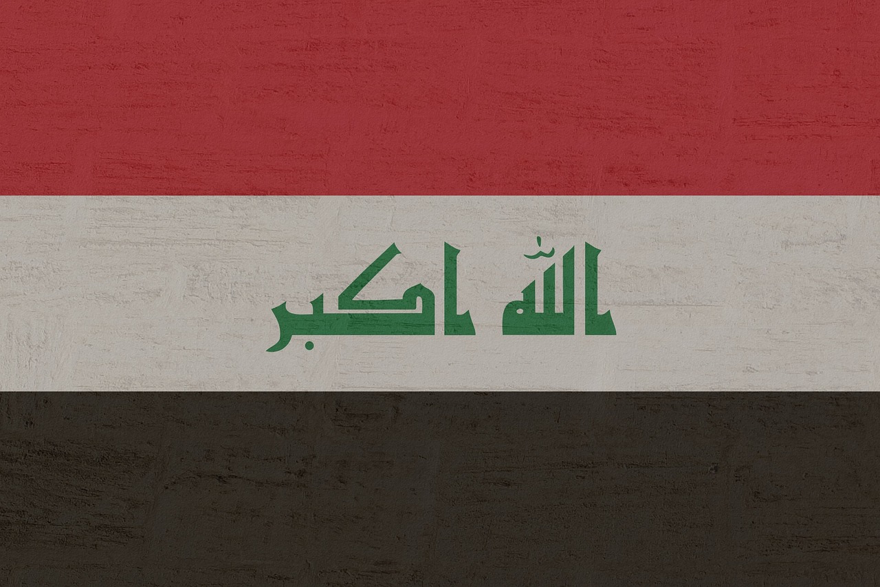 Flag of Iraq (photo credit: Kaufdex via pixabay)
