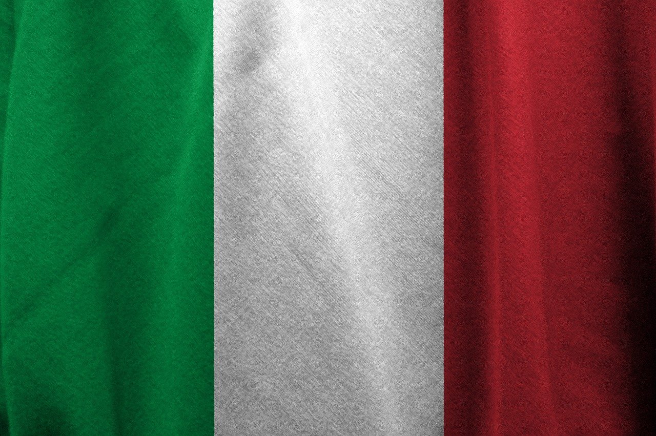 Flag of Italy (photo credit: TheDigitalArtist via pixabay)