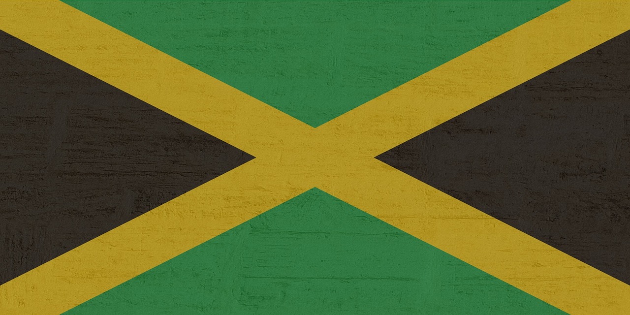 Flag of Jamaica (photo credit: Kaufdex via pixabay)