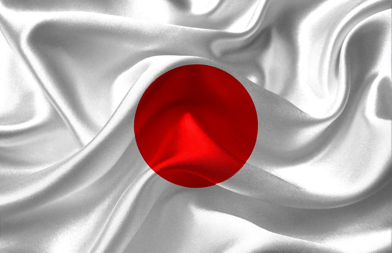 Flag of Japan (photo credit: DavidRockDesign via pixabay)