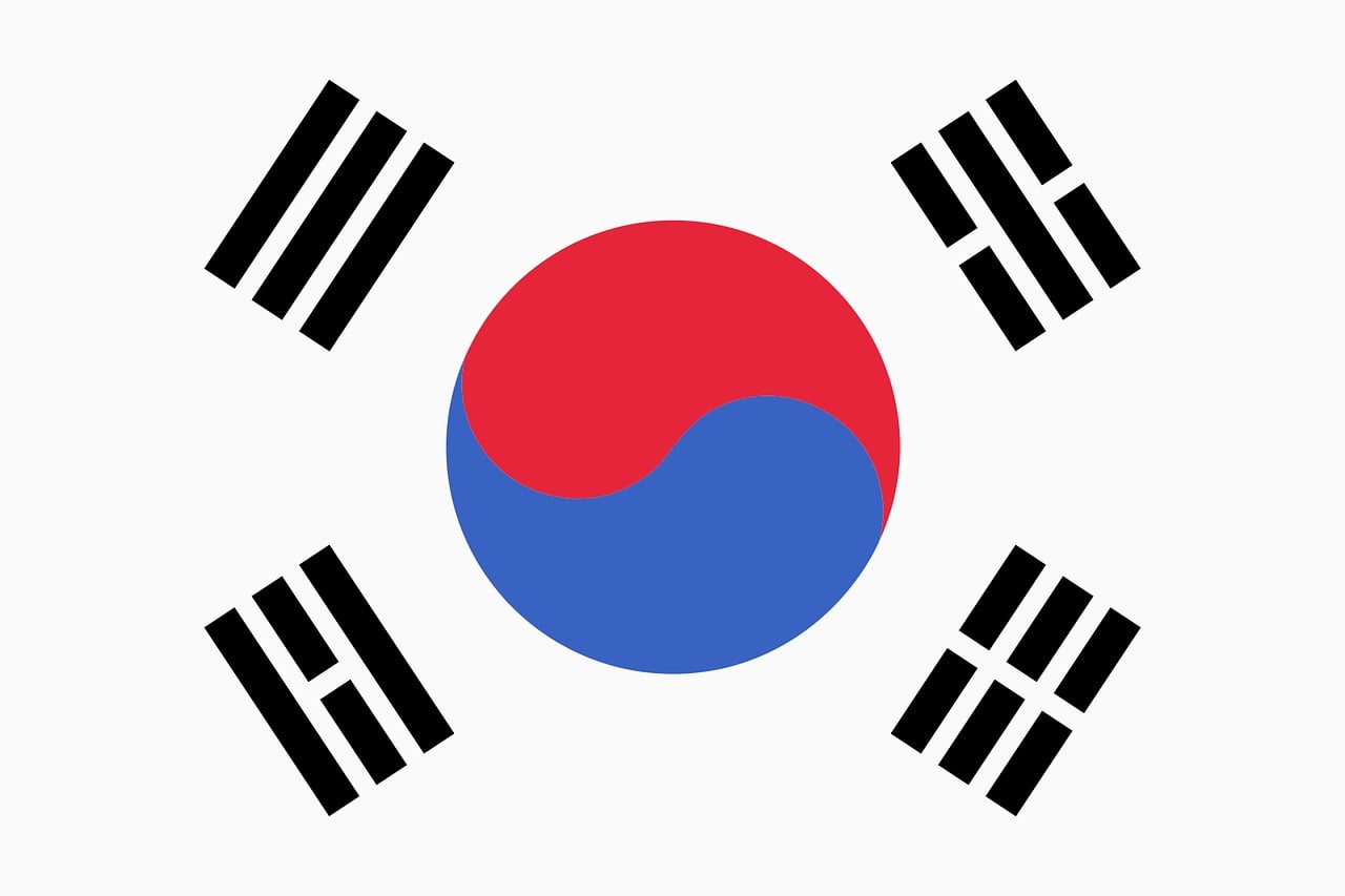 Flag of Korea (photo credit: JJuni via pixabay)
