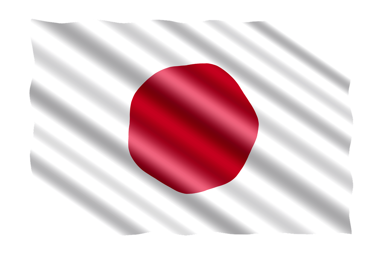 Flag of Japan (photo credit: jorono via pixabay)