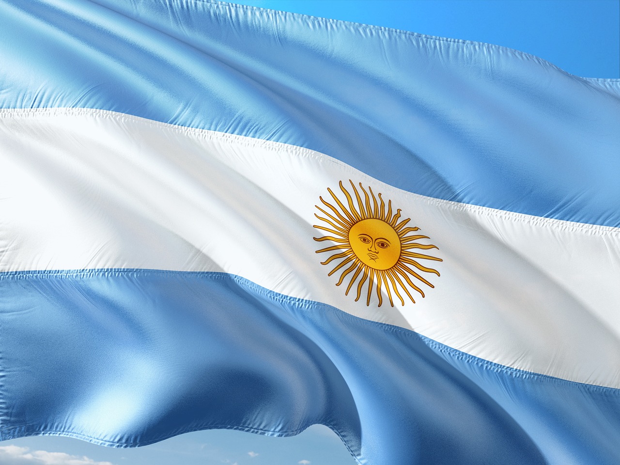 Flag of Argentina (photo credit: jorono via pixabay)