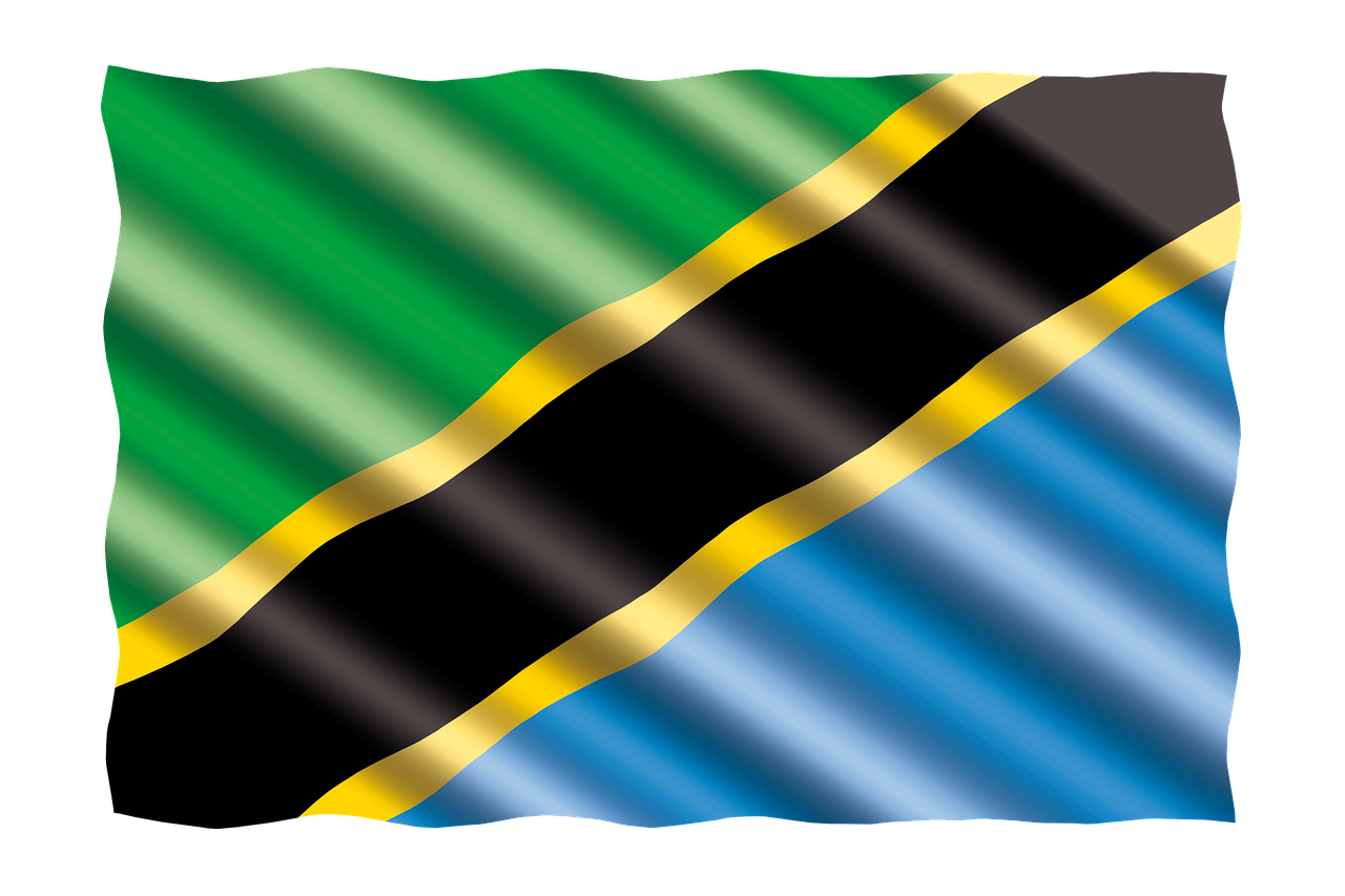 Flag of Tanzania (photo credit: jorono via pixabay)