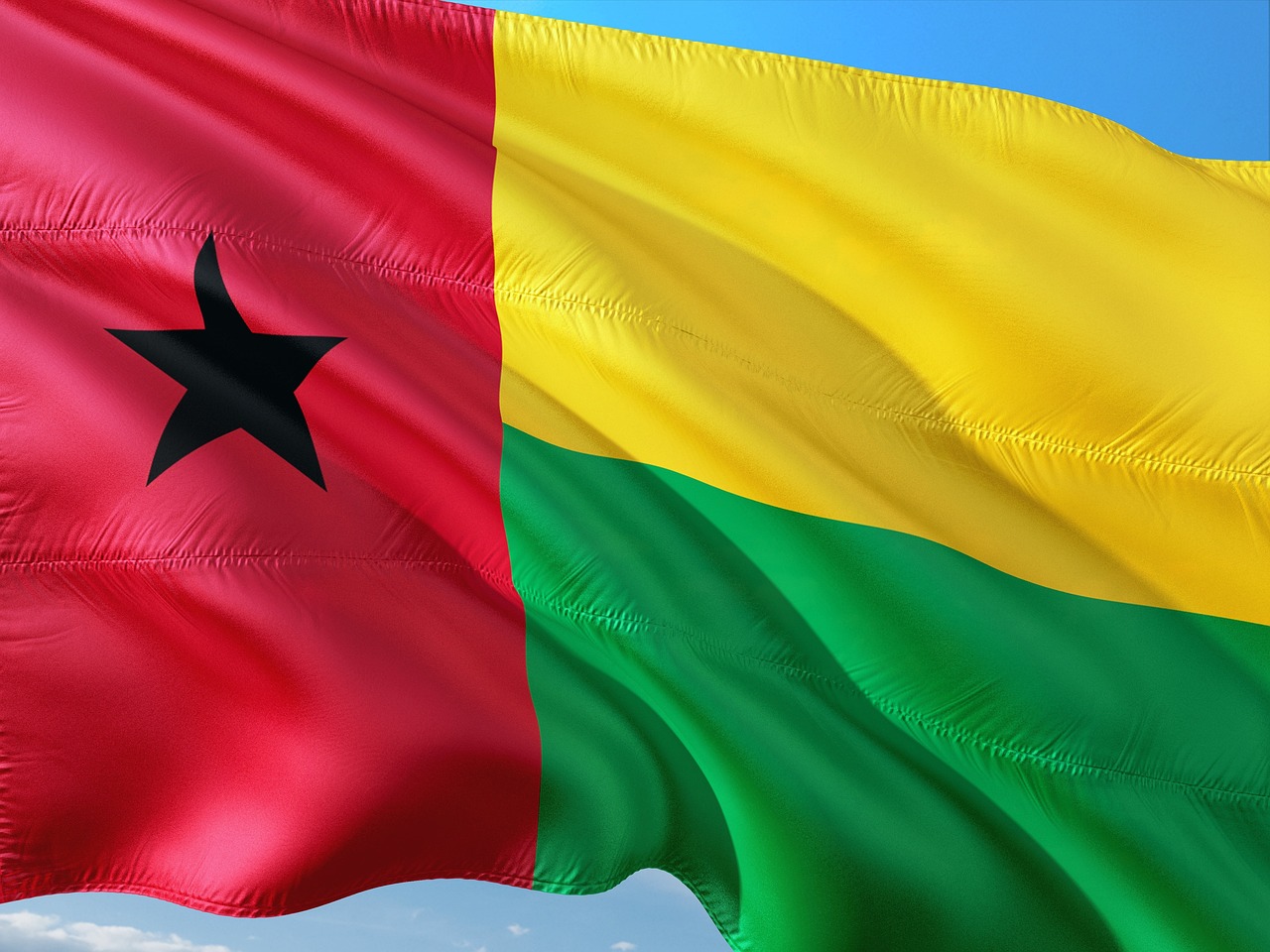 Flag of Guinea-Bissau (photo credit: jorono via pixabay)