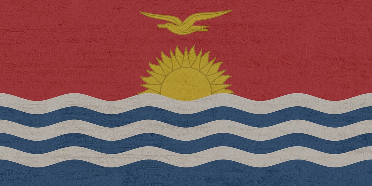 Flag of Kiribati (photo credit: Kaufdex via pixabay)
