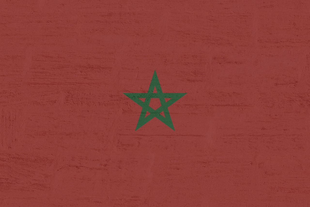 Flag of Morocco (photo credit: Kaufdex via pixabay)