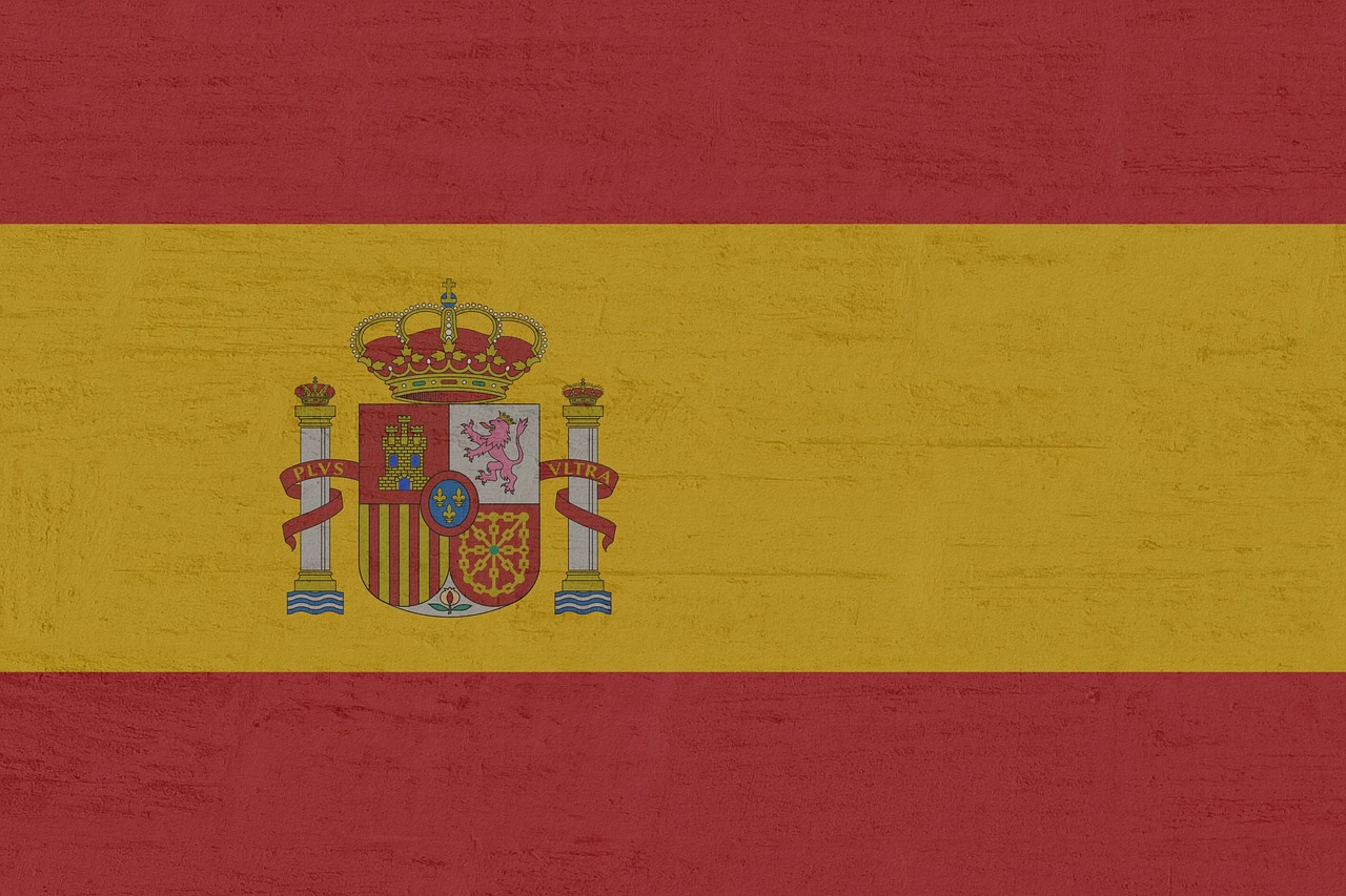 Flag of Spain (photo credit: Kaufdex via pixabay)