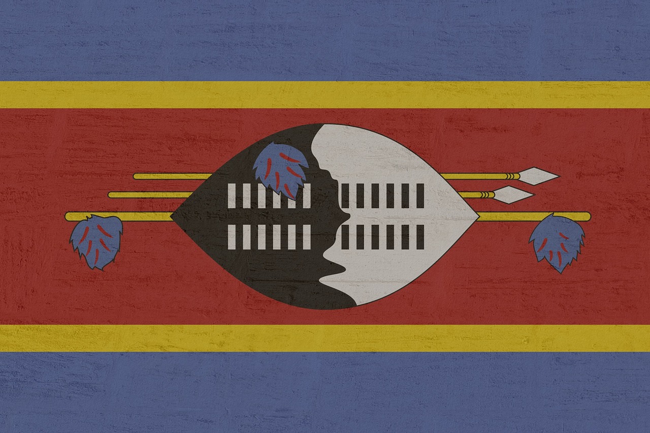 Flag of Eswatini (photo credit: Kaufdex via pixabay)