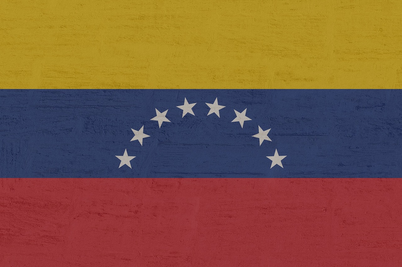 Flag of Venezuela (photo credit: Kaufdex via pixabay)