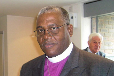 President of the council of churches, Bishop Jonathan B. B. Hart (photo credit: GNN Liberia)
