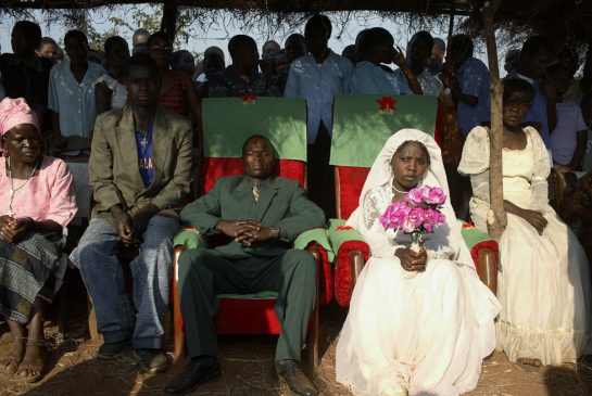 A 16 year-old Malawian girl during her wedding (Photo credit: Per Anders Petterssen/Getty)