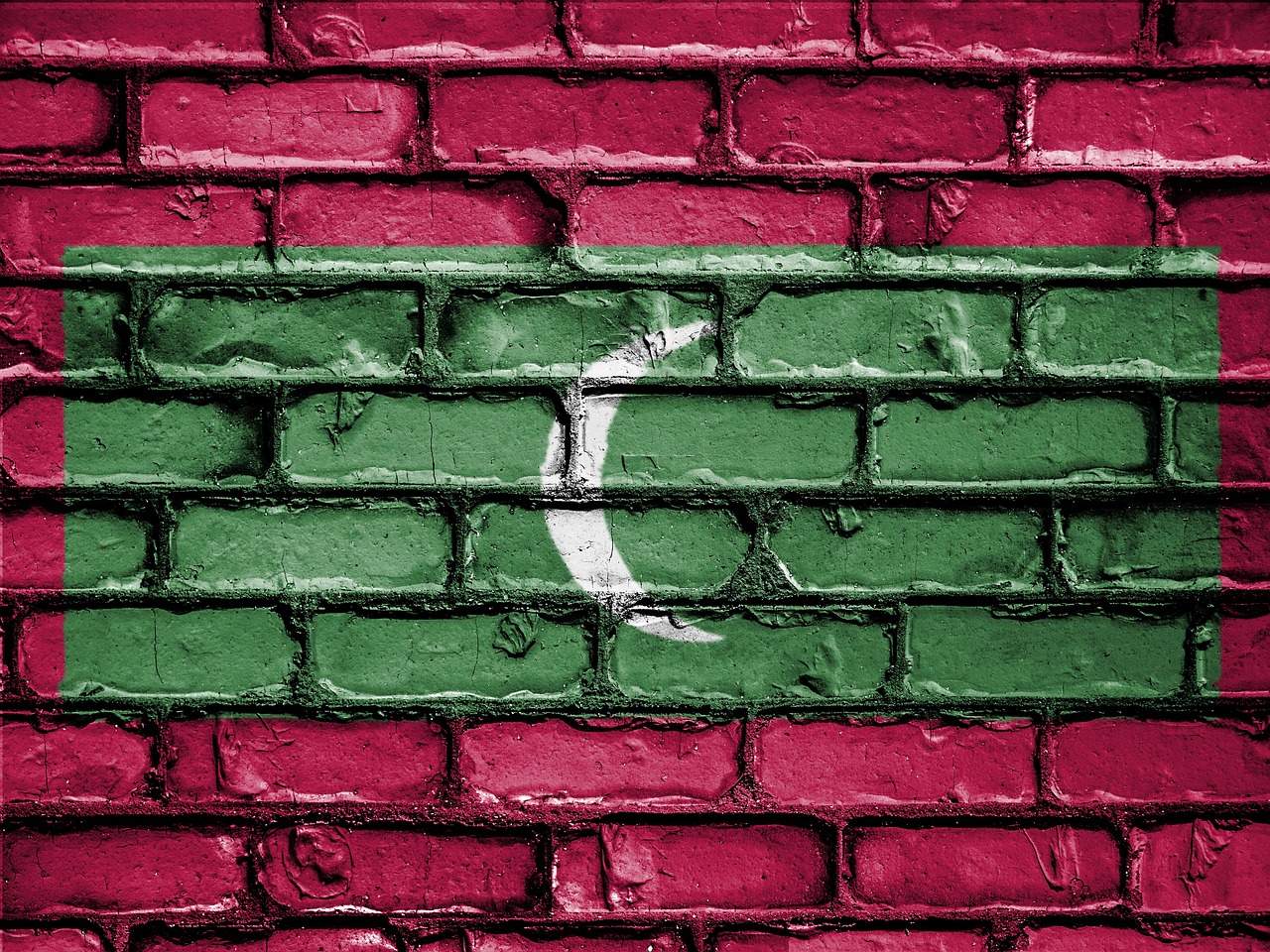 Flag of the Maldives (photo credit: David_Peterson via pixabay)