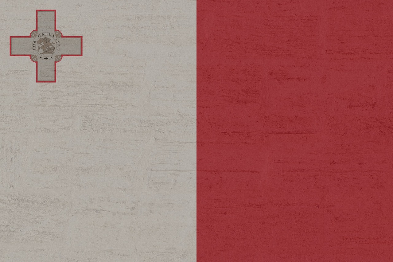 Flag of Malta (photo credit: Kaufdex via pixabay)