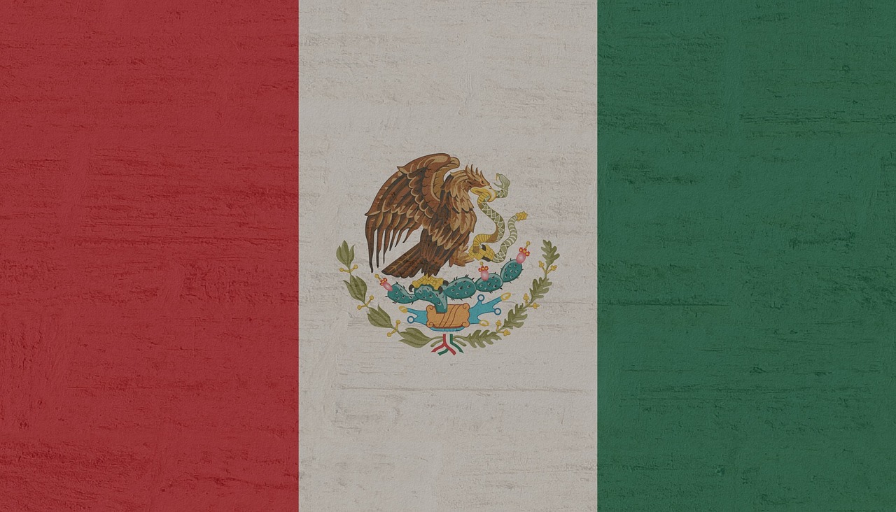 Flag of Mexico (photo credit: Kaufdex via pixabay)