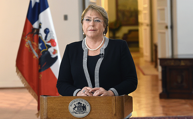 Chile: President Bachelet details constitution process including