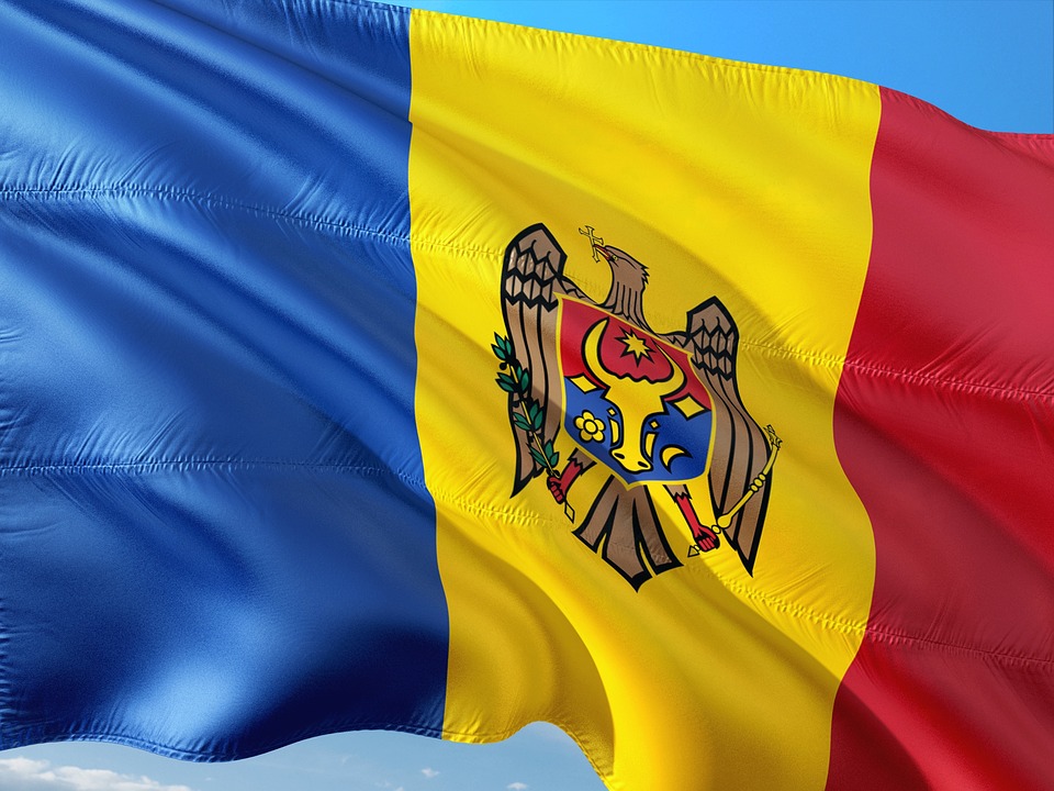 Flag of Moldova (photo credit: jorono via pixabay)