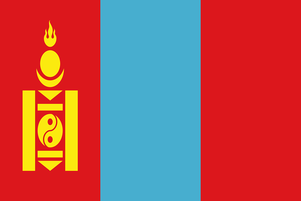 Flag of Mongolia (photo credit: OpenClipart-Vectors)
