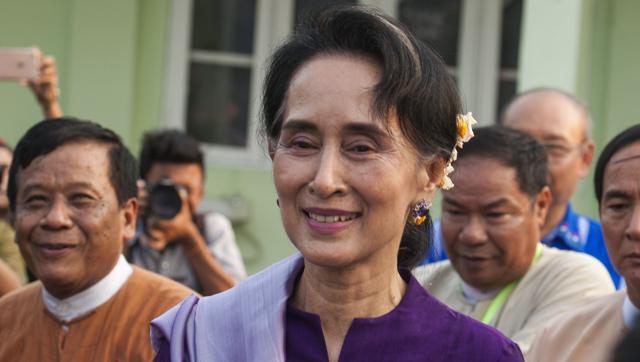Aung San Suu Kyi: Leader of the NLD (photo credit: AFP)