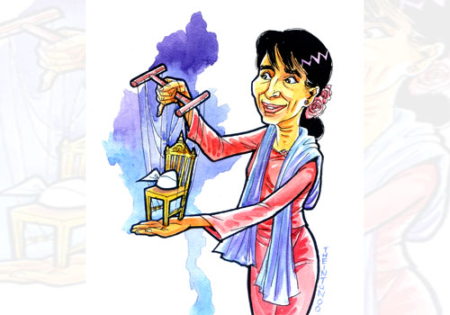 Suu Kyi (photo credit: Myanmar Times)