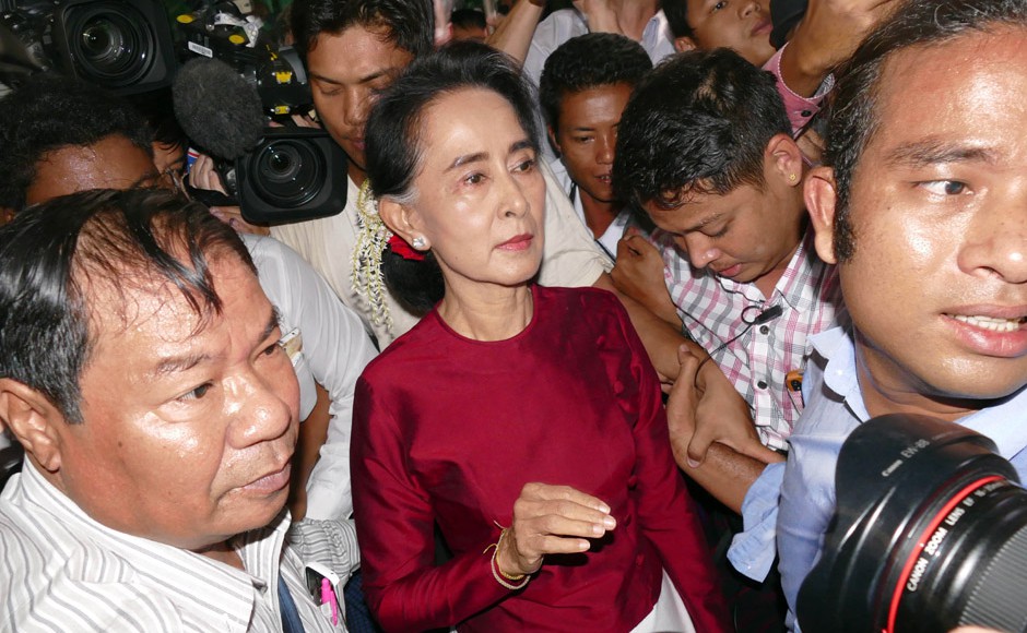 Suu Kyi (photo credit: Asian Correspondent)
