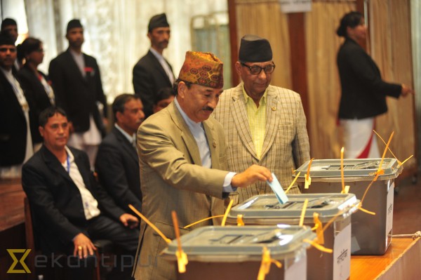 Voting in Nepal (photo credit: The Kathmandu Post)