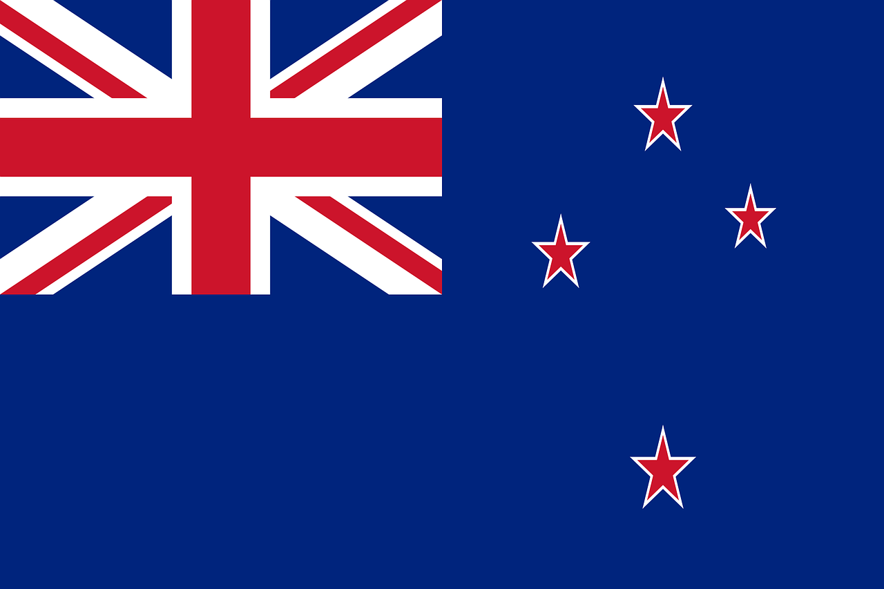 Flag of New Zealand (photo credit: OpenClipart-Vectors via pixabay)