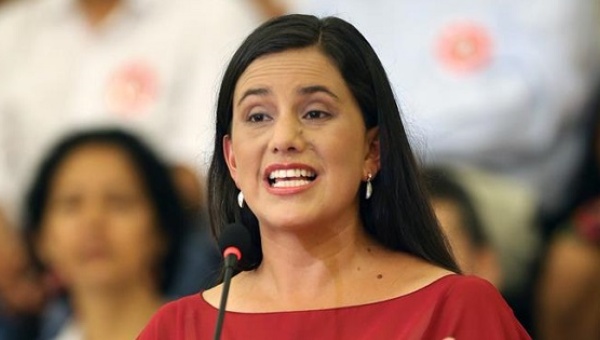 Leftist Presidential candidate Veronika Mendoza (photo credit: Telesur)
