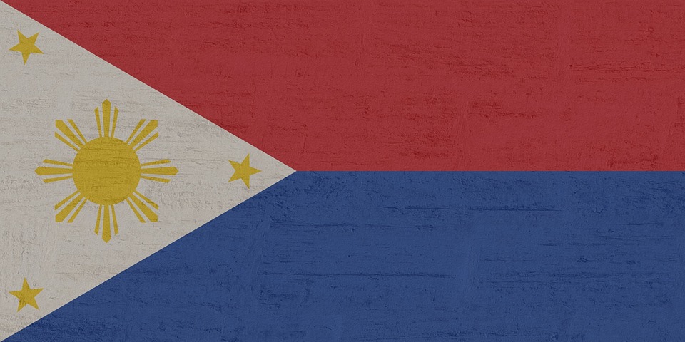 Flag of the Philippines (photo credit: Kaufdex via pixabay)