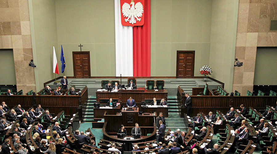 Polish parliament (photo credit: Przemek Wierzchowski / Reuters)