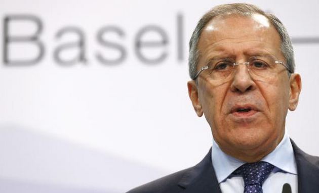 Russia's Foreign Minister Sergei Lavrov. CREDIT: REUTERS/ARND WIEGMANN