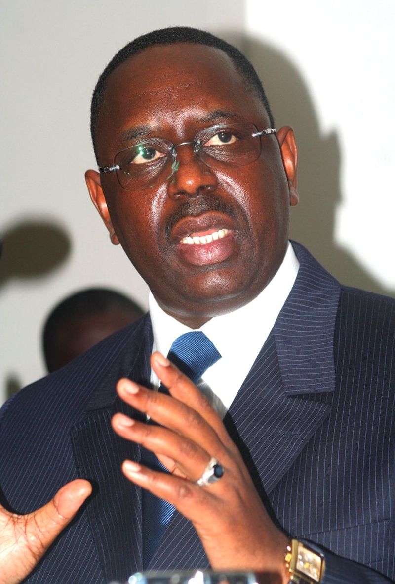 Senegalese President Macky Sall (photo credit: Wikipedia)