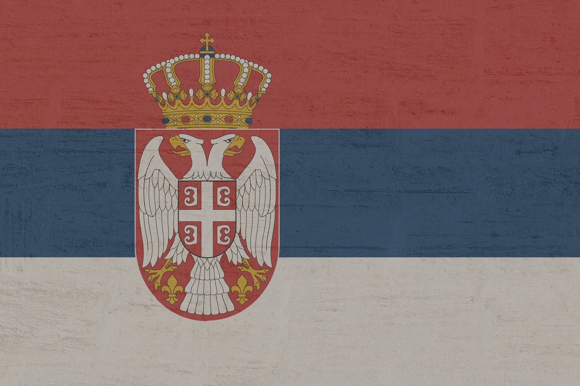 Serbian flag (photo credit: pixabay)